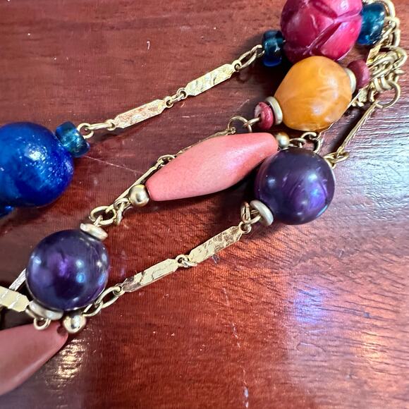 Multi Color Gold tone Waist Belt Chain Layer Accessory 80s 90s Y2k Clubbing main image 9